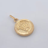 Dije Corona Rx 1.05gr / 2.3cm / Oro Amarillo 18K %