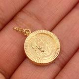 Dije Rostro Cristo 1.45gr / 2.4cm / Oro Amarillo 18K %