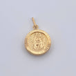 Dije Rostro Cristo 1.55gr / 2.3cm / Oro Amarillo 18K &
