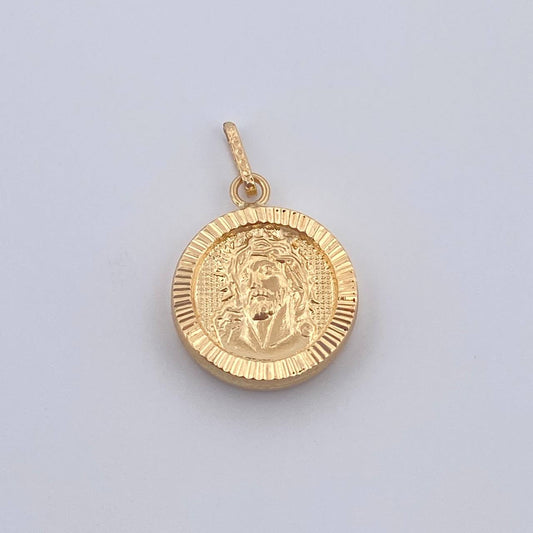 Dije Rostro Cristo 1.55gr / 2.3cm / Oro Amarillo 18K &