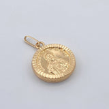 Dije Sagrado Corazon Jesus 0.95gr / 2.1cm / Oro Amarillo 18K &