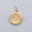 Dije Sagrado Corazon Jesus 1.4gr / 2.3cm / Oro Amarillo 18K &