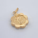 Dije Virgen Maria 0.85gr / 2.1cm / Oro Amarillo 18K &