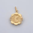 Dije Virgen Maria 0.85gr / 2.1cm / Oro Amarillo 18K &