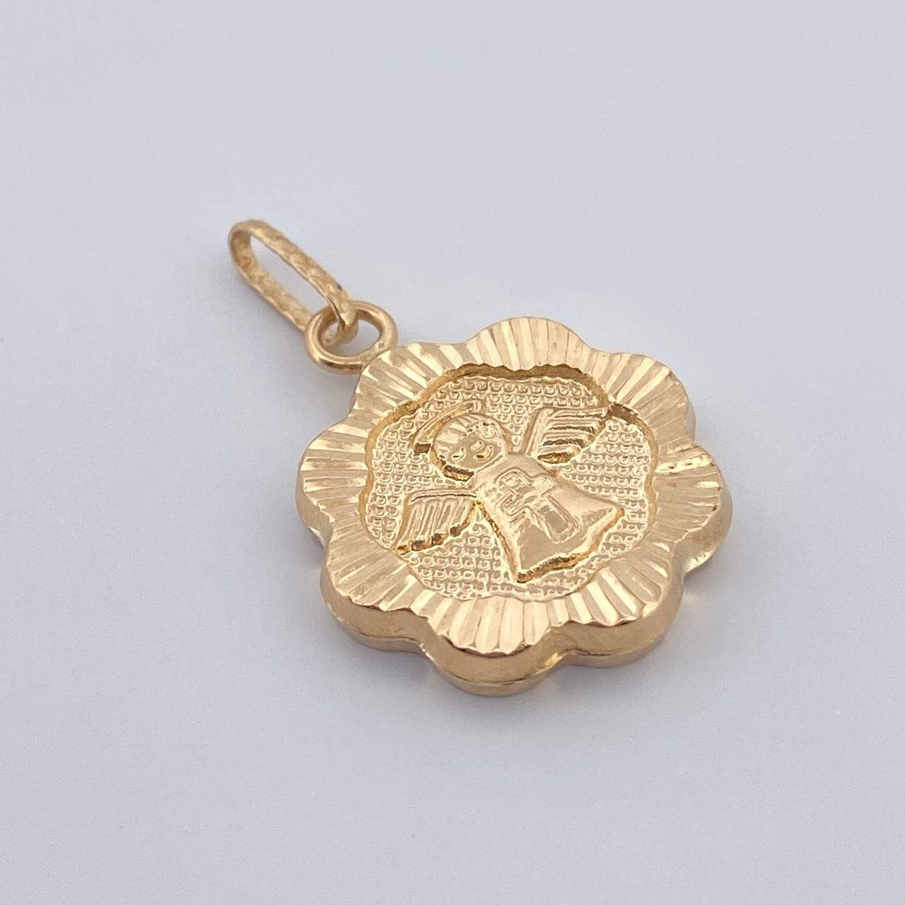 Dije Angel 0.9gr / 2cm / Oro Amarillo 18K &