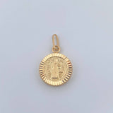 Dije San Benito 0.95gr / 2.2cm / Oro Amarillo 18K %