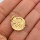 Dije San Miguel 1.35gr / 2.4cm / Oro Amarillo 18K &