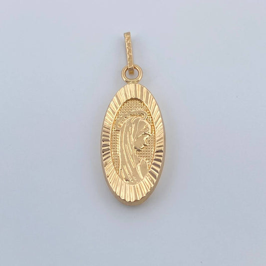 Dije Virgen Maria 1gr / 2.6cm / Oro Amarillo 18K &