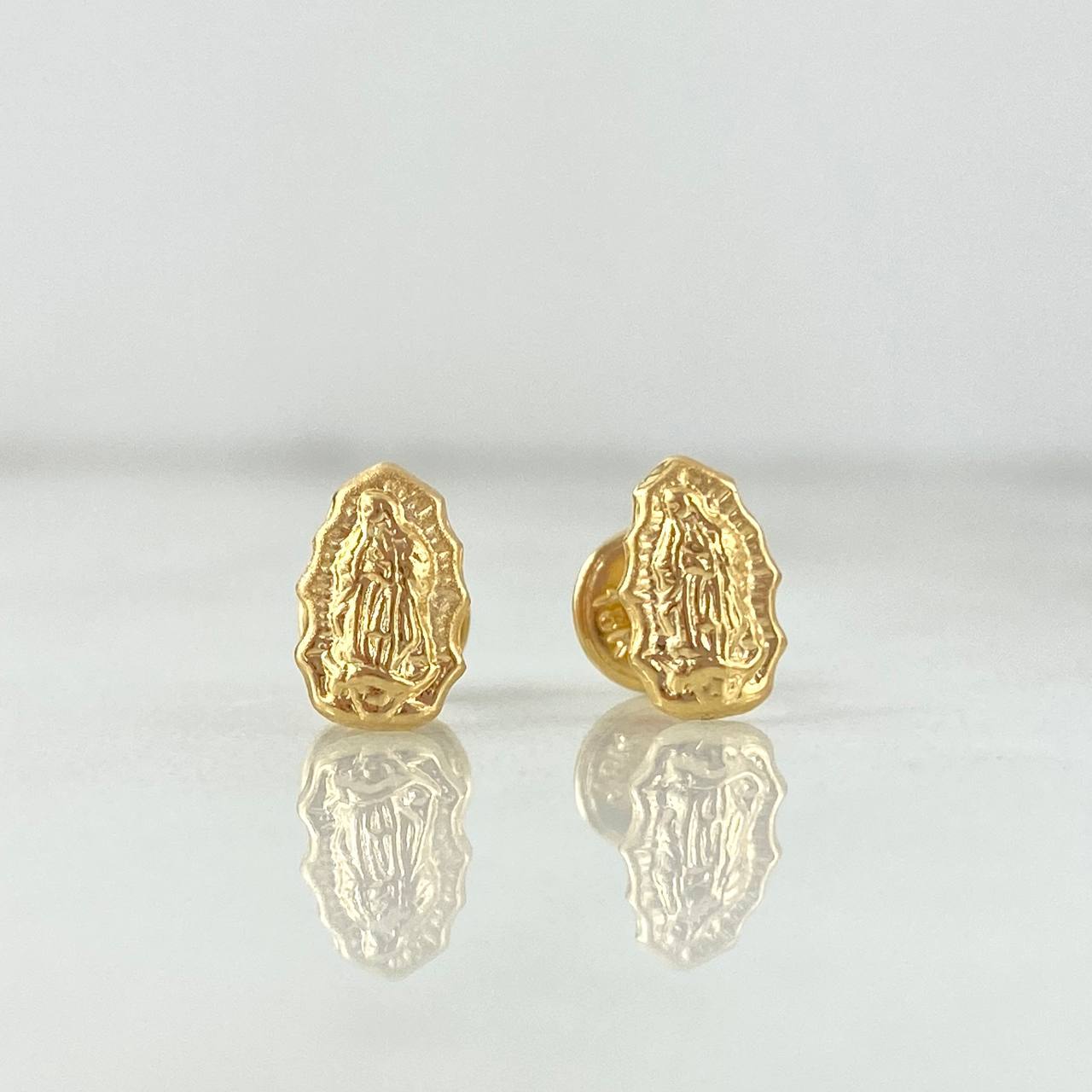 Topos Silueta Virgen Guadalupe 0.65gr / Oro Amarillo 18K ©