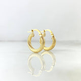 Candongas Sofi 1.85gr / 1.8cm / Espiral Oro Amarillo