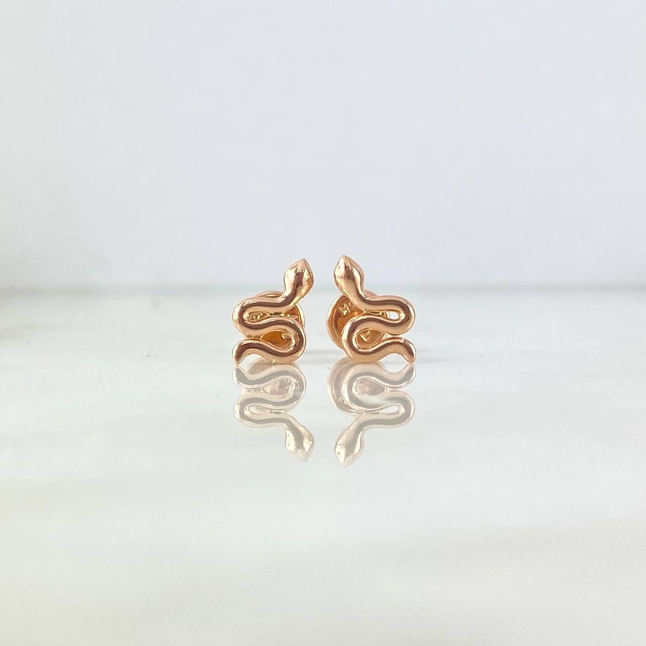 Topos Serpiente 0.8gr / Oro Rosa *