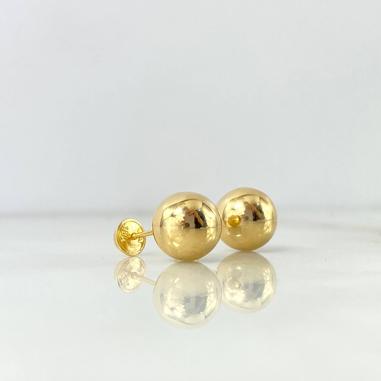 Topos Bola 1.5gr / 10mm Lisa Oro Amarillo ©