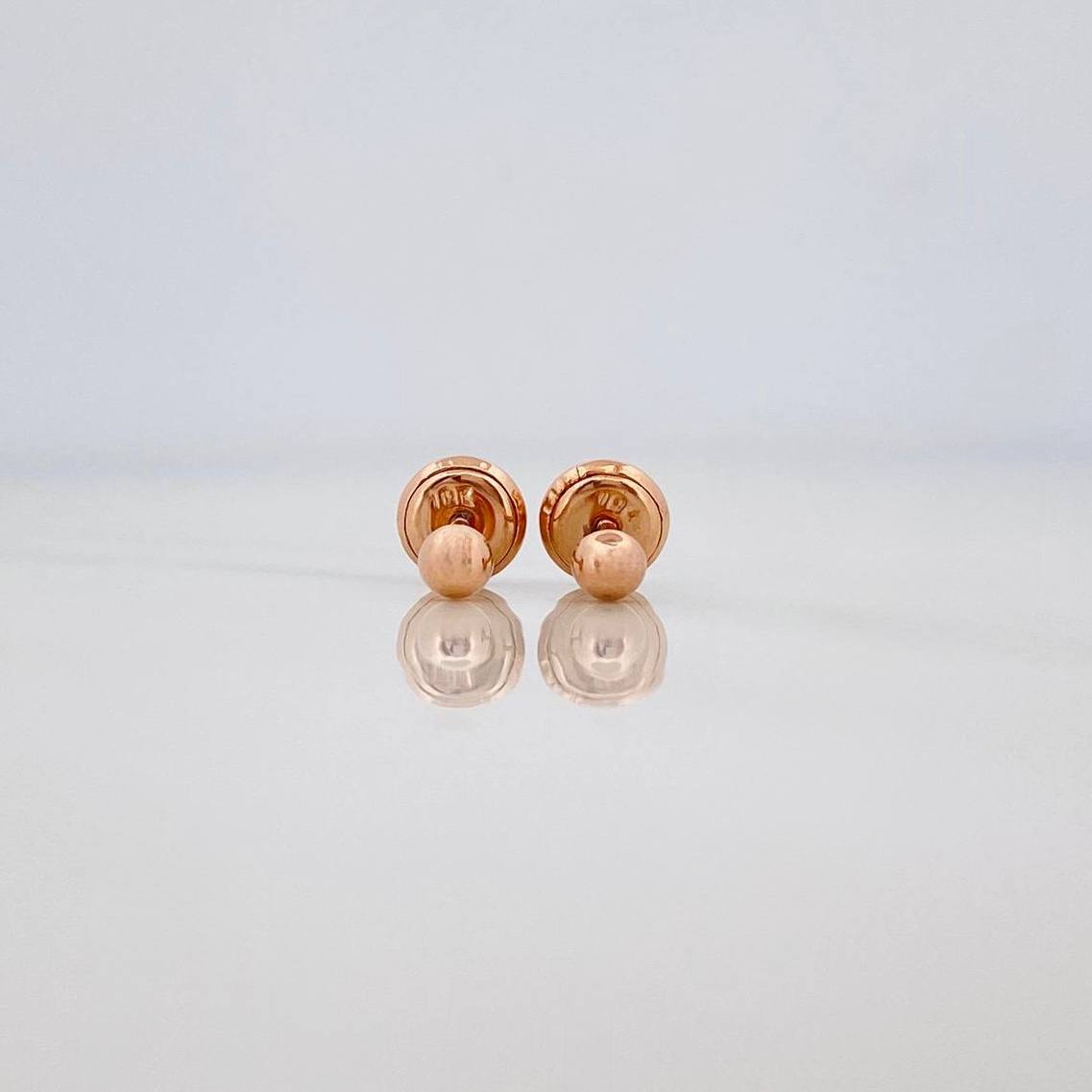 Topos Media Bola 0.55 g / 3 mm Oro Rosa 18K