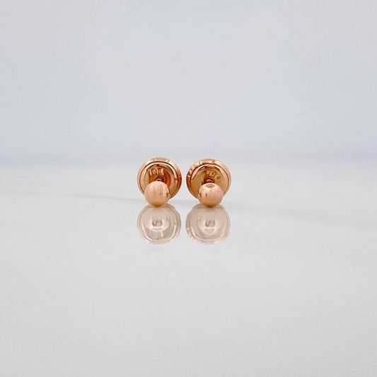 Topos Media Bola 0.5 g / 3 mm Oro Rosa 18K
