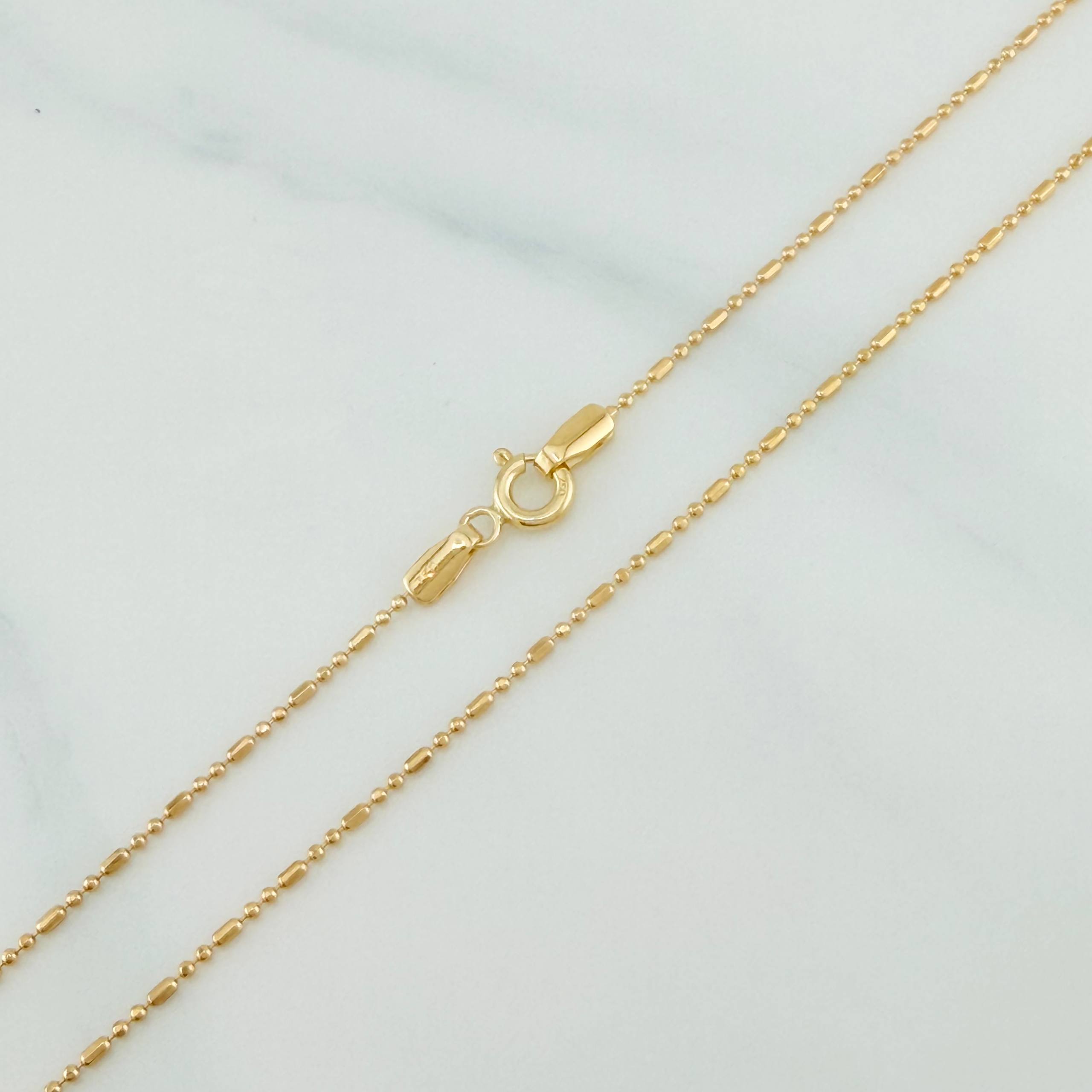 Cadena Morse 2.35 g / 49.9 cm / 0.7 mm Oro Amarillo 18K