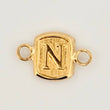 Herraje Letra N 0.25gr / 1.2cm / Oro Amarillo 18K