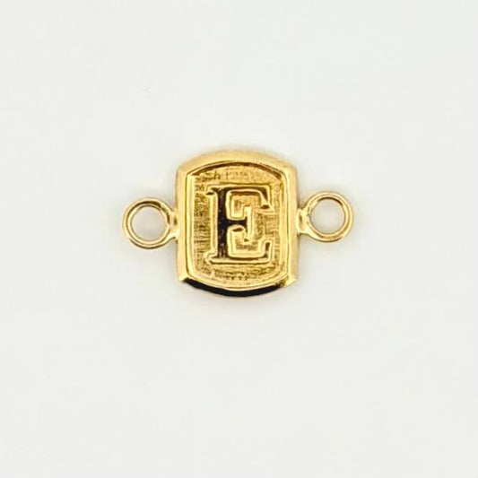 Herraje Letra E 0.3gr / 1.2cm / Oro Amarillo 18K ©
