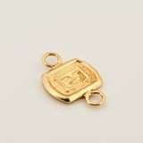 Herraje Letra E 0.3gr / 1.2cm / Oro Amarillo 18K