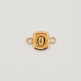 Herraje Letra O 0.3gr / 1.2cm / Oro Amarillo 18K