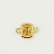 Herraje Letra T 0.3gr / 1.2cm / Oro Amarillo 18K