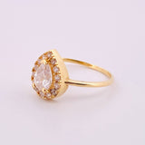 Anillo Gota 2.3gr / T6 / Oro Amarillo 18K