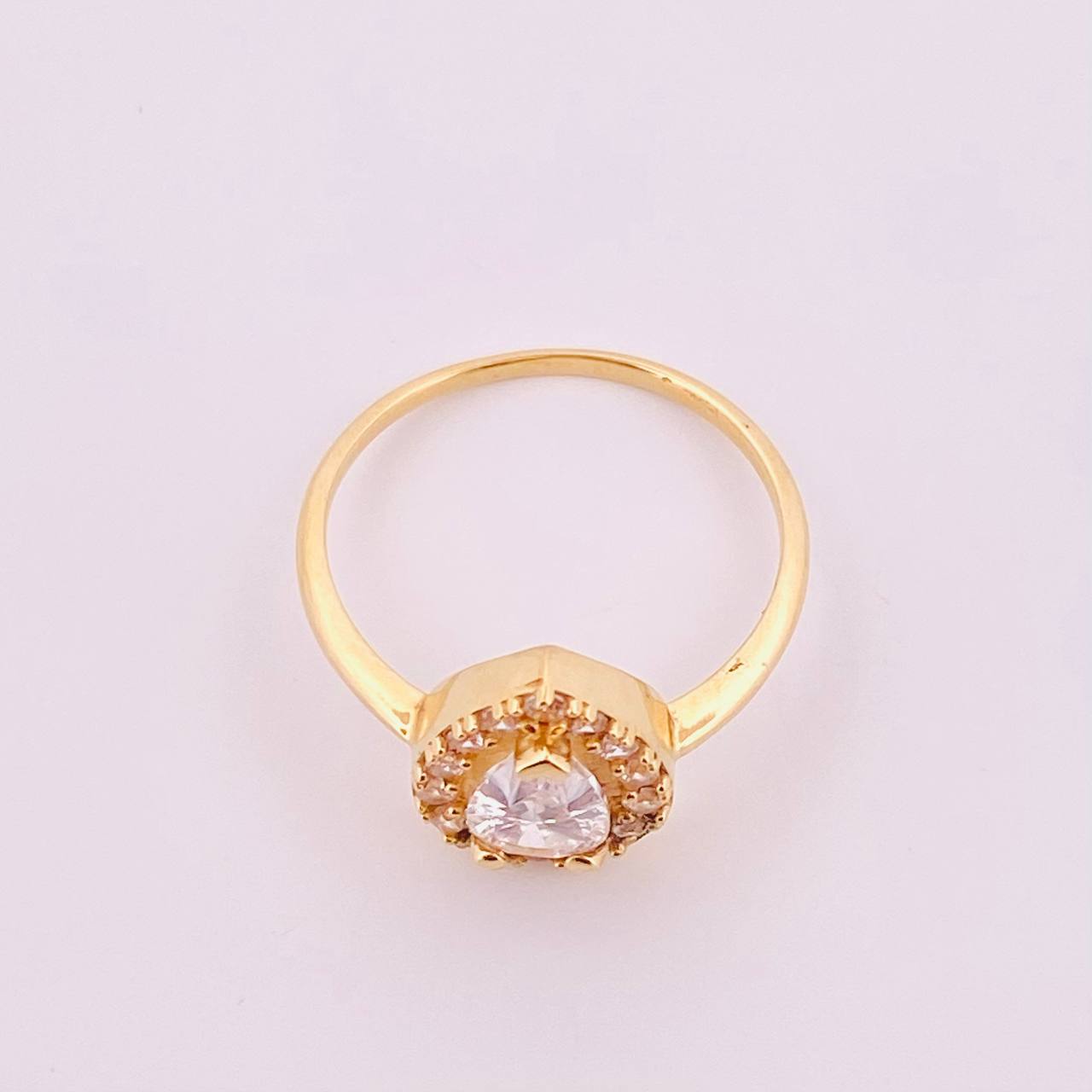 Anillo Gota 2.3gr / T6 / Oro Amarillo 18K