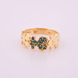 Anillo Trio Oso 2.9gr / T7 / Oro Amarillo 18K