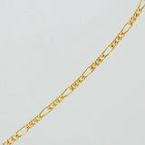 Cadena Figaro 1.8gr / 60.5cm / 1.2mm Oro Amarillo +1 18K %