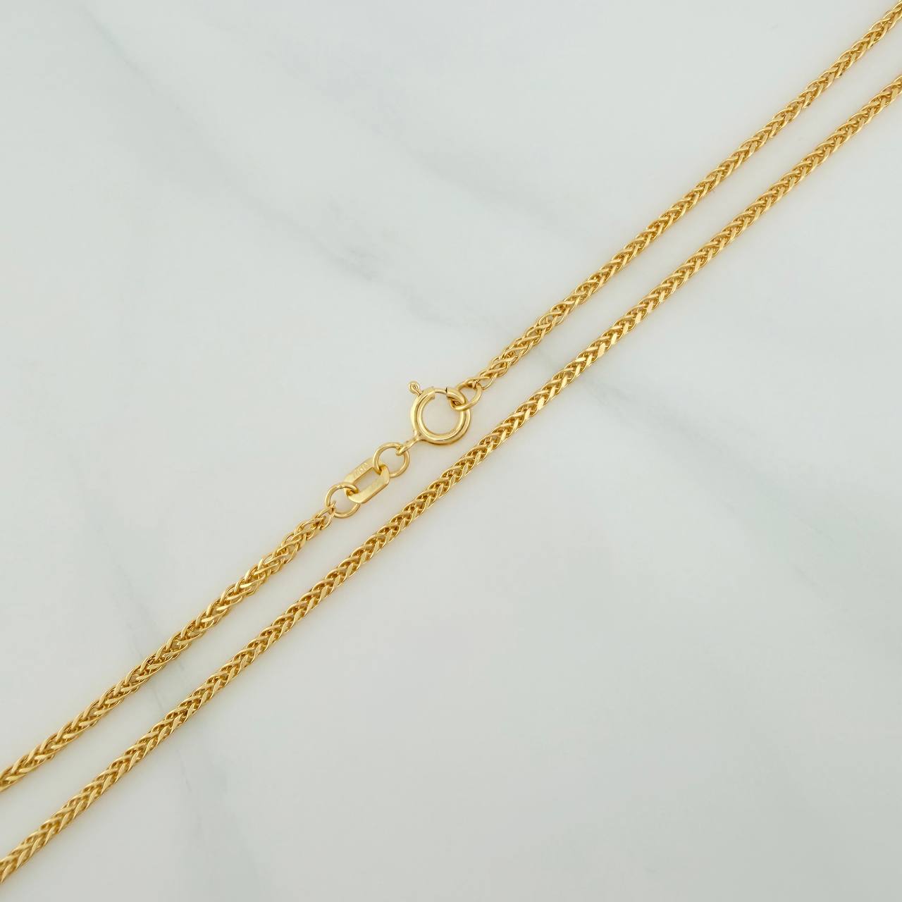 Cadena Franco 1.9gr / 50cm / 1.4mm Oro Amarillo +3 18K %