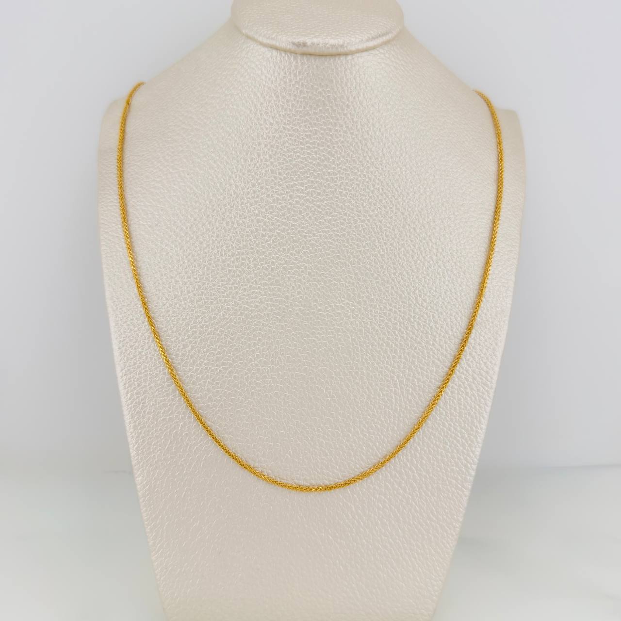 Cadena Franco 1.9gr / 50cm / 1.4mm Oro Amarillo +3 18K %