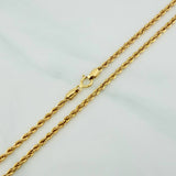Cadena Lazo 2.85gr / 50.5cm / 2.15mm Oro Amarillo +3 18K %