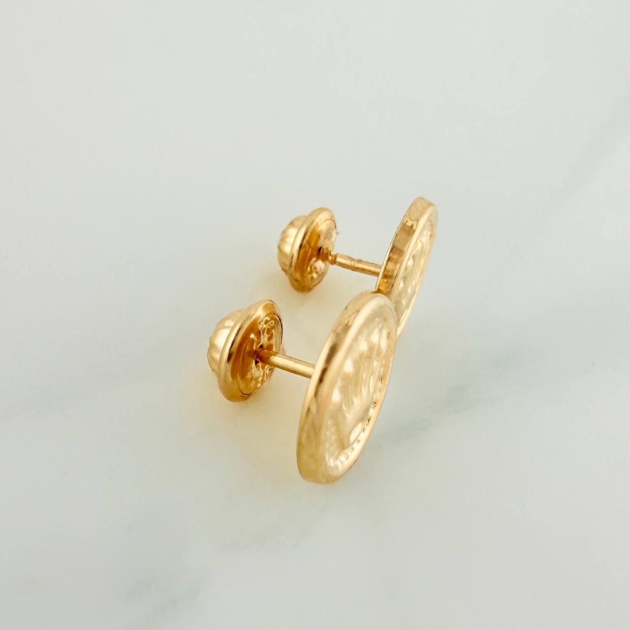 Topos Sello Corona 1.1gr / 8mm Oro Amarillo 18K &