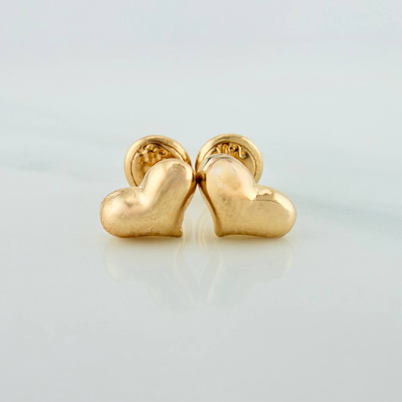 Topos Corazon 0.7gr / 6mm Oro Amarillo 18K &