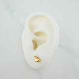 Topos Corazon 0.7gr / 6mm Oro Amarillo 18K &