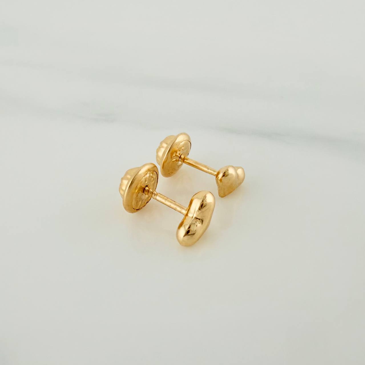 Topos Corazon 0.55gr / 5.8mm Oro Amarillo 18K &