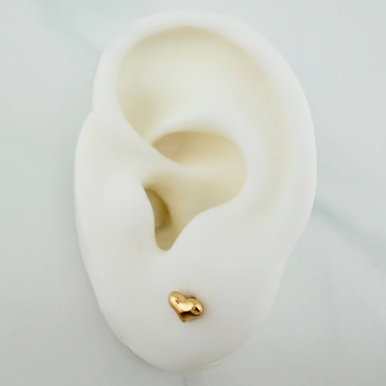 Topos Corazon 0.55gr / 5.8mm Oro Amarillo 18K &