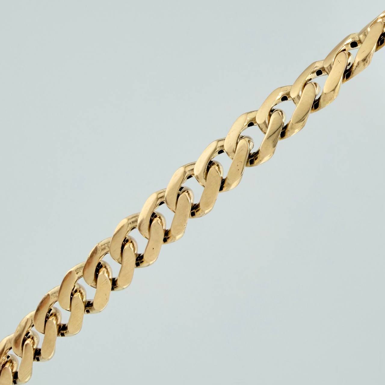 Cadena Cubana 26.85gr / 60.5cm / 6mm Oro Amarillo Nac.Esp. 18K &