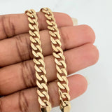 Pulso Cubano 10gr / 20.4cm / 6mm Oro Amarillo Nac.Esp. 18K $