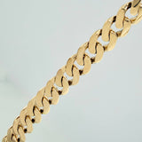 Cadena Cubana 35.85gr / 59.3cm / 7.8mm Oro Amarillo Nac.Esp. 18K $