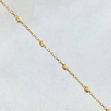 Pulso Tipo Militar 1.3gr / 17cm-19cm / Oro Amarillo Ita. Esp. 18K