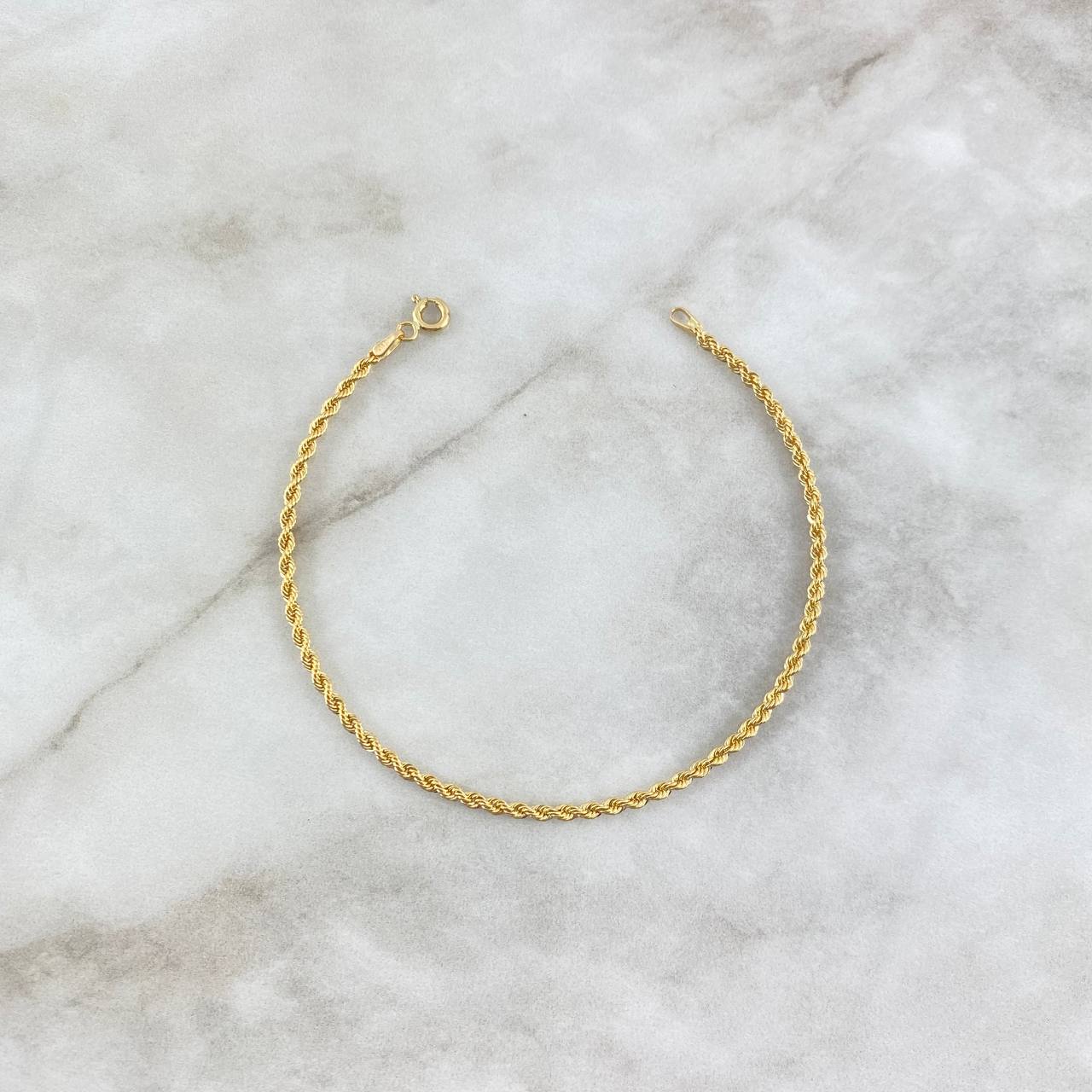 Pulso Lazo 1.3gr / 19cm / 2.1mm Oro Amarillo +3 ©