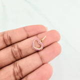 Dije Silueta Corazón 0.85 g / 1.8 cm Oro Amarillo 18K