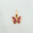 Dije Mariposa 0.7 g / 1.4 cm Oro Amarillo 18K