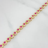 Pulso Tennis 8.6 g / 19.5 cm / 4.45 mm Oro Amarillo 18K