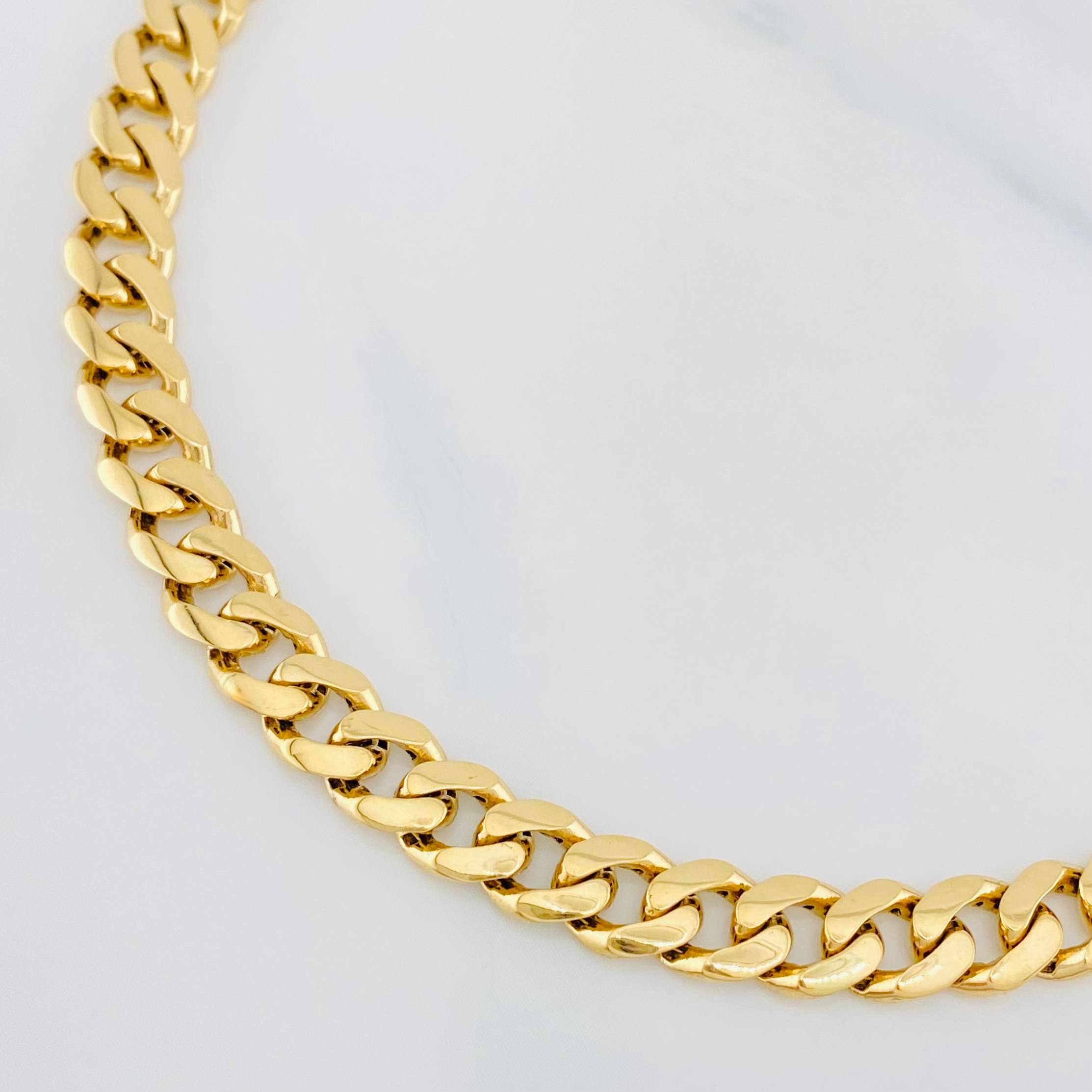 Pulso Cubano 8.6 g / 21 cm / 5.96 mm Oro Amarillo 18K
