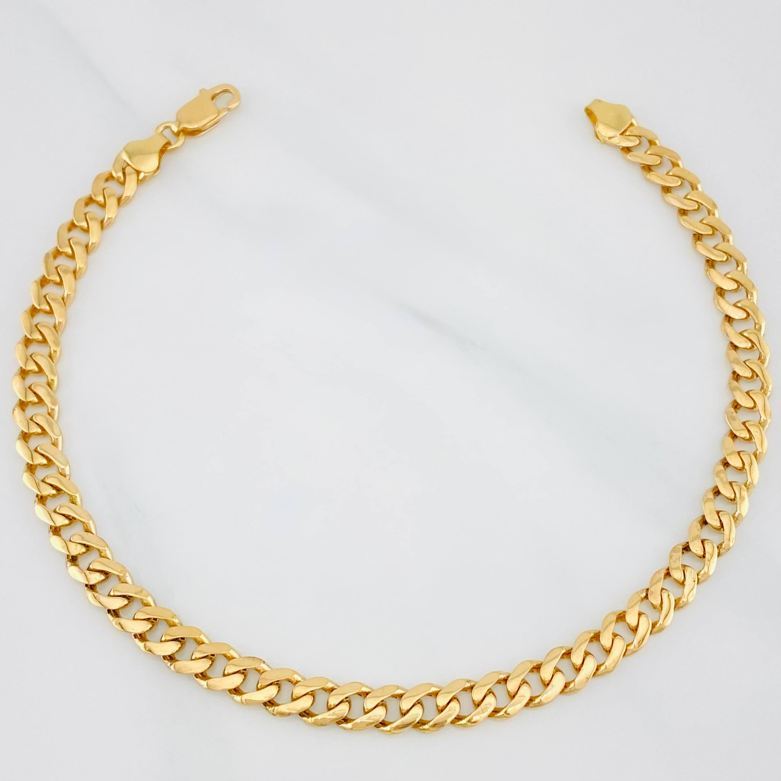 Pulso Cubano 5.9 g / 21.2 cm / 5.02 mm Oro Amarillo 18K