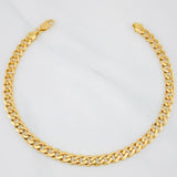 Pulso Cubano 5.9 g / 21.2 cm / 5.02 mm Oro Amarillo 18K
