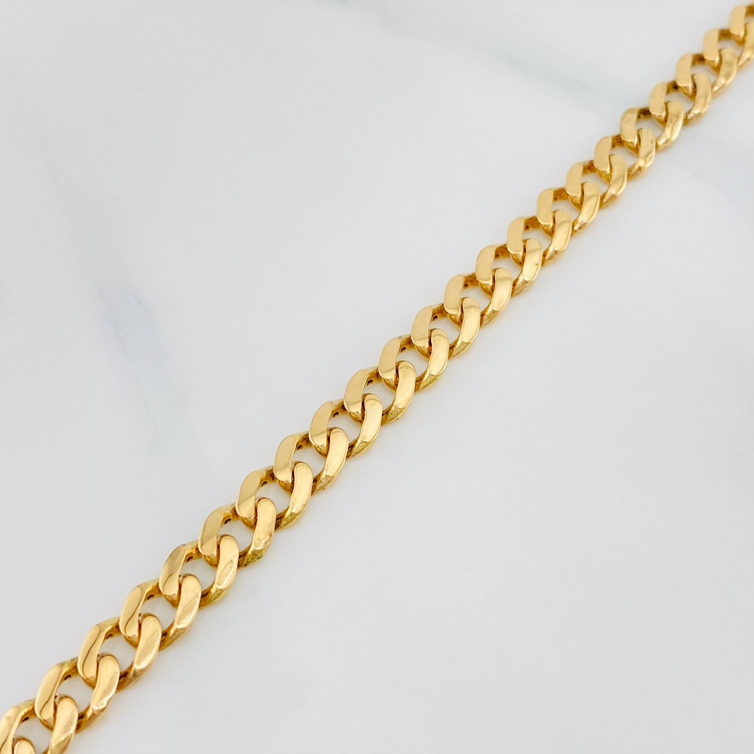 Pulso Cubano 5.9 g / 21.2 cm / 5.02 mm Oro Amarillo 18K