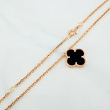 Cadena Aro Seguido Trebol 7.1 g / 46- 51.3 cm / 1.85 mm Oro Rosa 18K