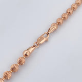 Cadena Militar 33.9gr / 67.5cm / 5mm Oro Rosa +3 18K %